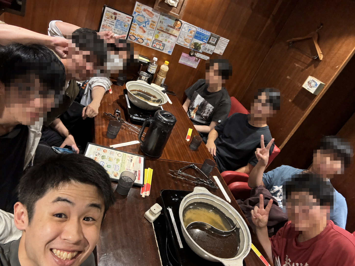 友人とグルメ巡りを楽しむRさん
